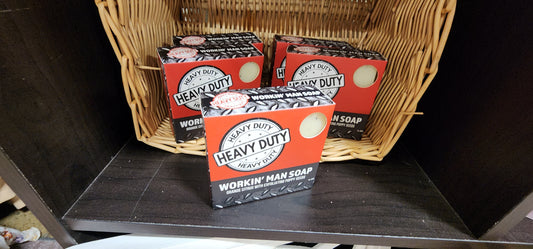 Workin' Man Heavy Duty Soap | Orange Citrus & Poppy Seeds (BODY/BATH CARE, 5 oz.)