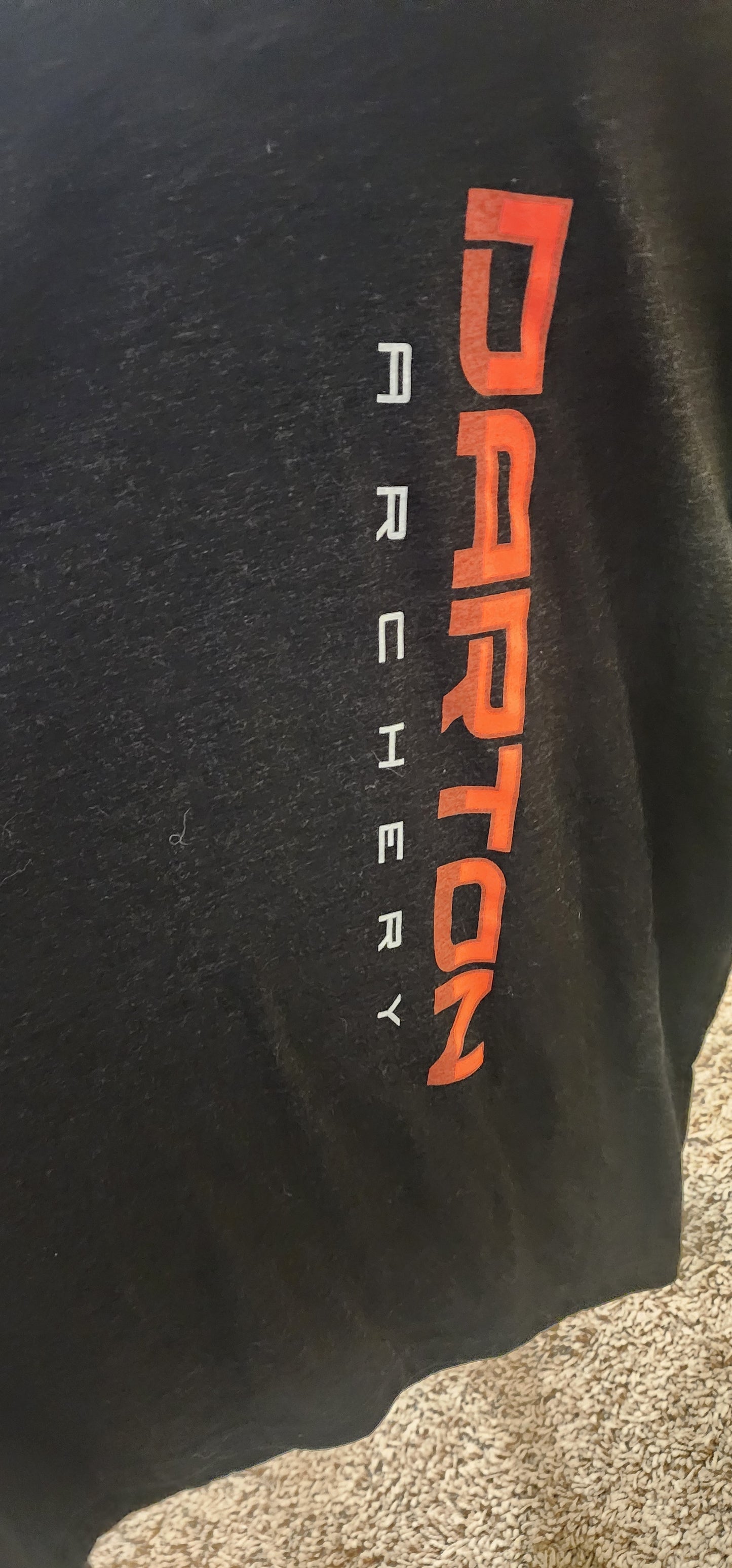 Darton Tri-Blend Vertical Long Sleeve Hooded Tee