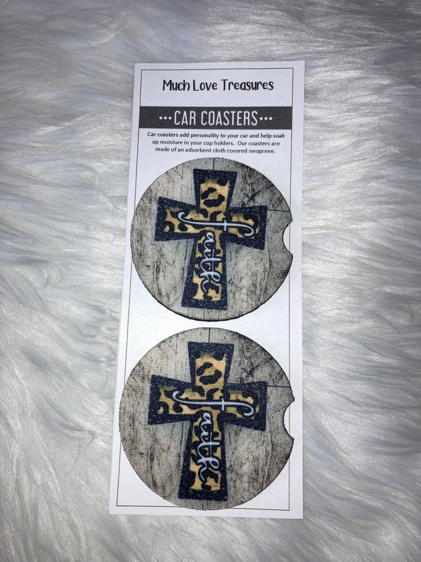 MLT Print Cross White Faith