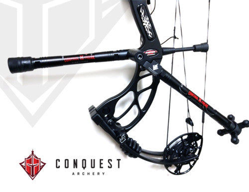 Conquest CF .750 Matte black 12“/10” Kit (RH)