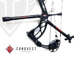 Conquest CF .750 Matte black 12“/10” Kit (RH)