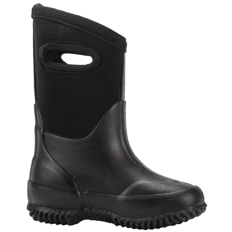 Kids Neoprene Boots, Black