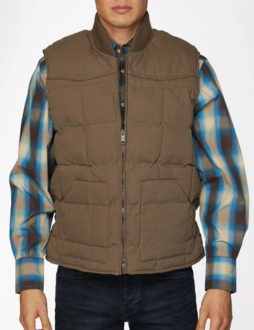 RC Men's Western Canvas Vest