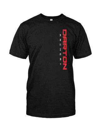 Darton Tri Blend Vertical Charcoal Tee (Apparel, unisex, Charcoal)